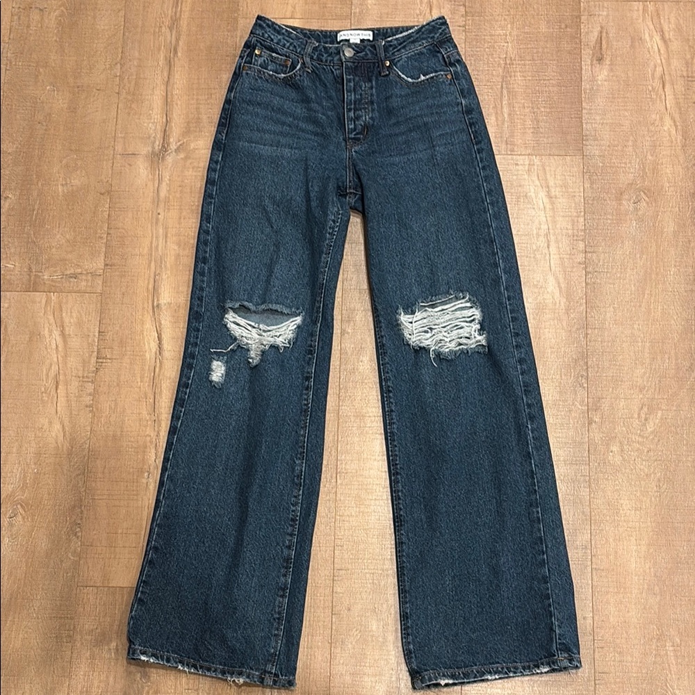 And now this Macys jeans wide leg full length baggy